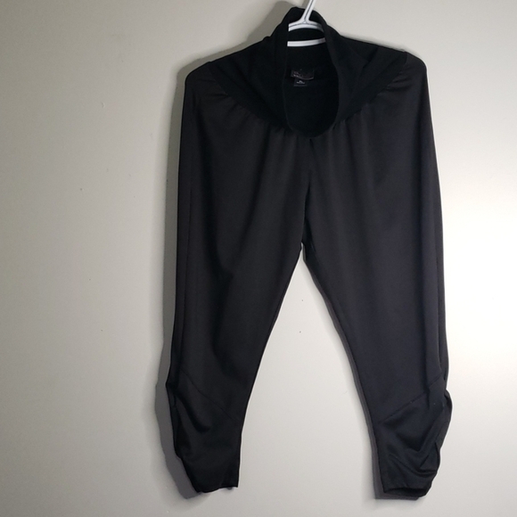 Oh Baby Maternity Harem Black Leggings Size  XL - Picture 1 of 7